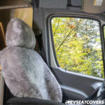 mercedes sprinter seat covers silver color