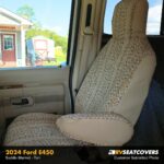 ford e450 seat covers in saddle blanket