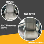 2017 Fleetwood Storm Seats Before and After Covers