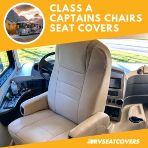 Class A captains chairs seat covers