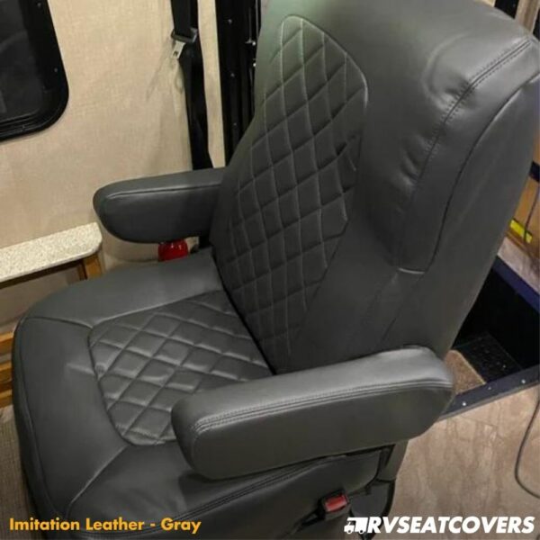 rv captains chairs seat covers in imitation leather