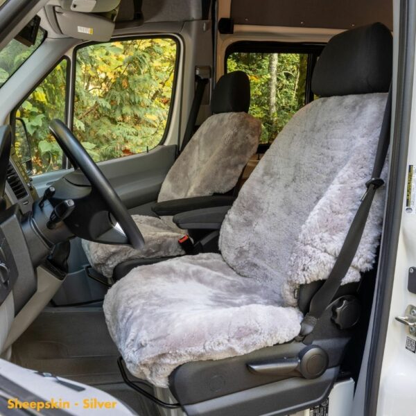 sheepskin seat covers for mercedes sprinter 2018