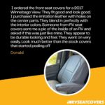 sprinter seat cover reviews