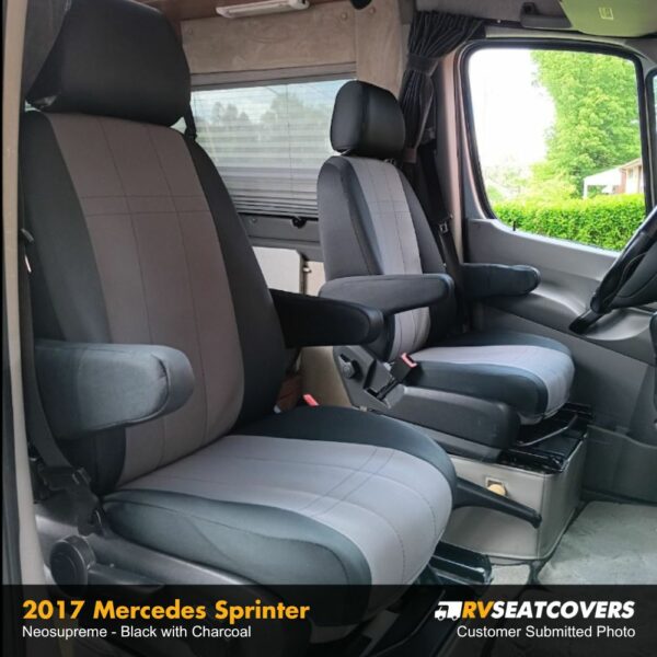 2017 mercedes sprinter with dual arms