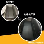 dinette seat covers before and after