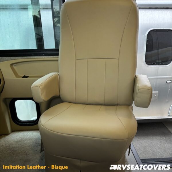 motorhome seat covers imitation leather in tan