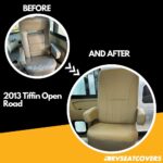 tiffin seat covers before and after