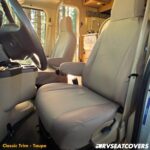 Taupe Classic Trim RV Seat Covers