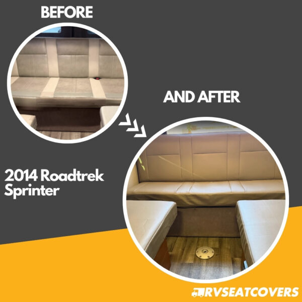 jackknife rv sofa covers - mercedes sprinter