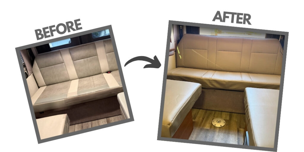 jackknife sofa covers for RV's