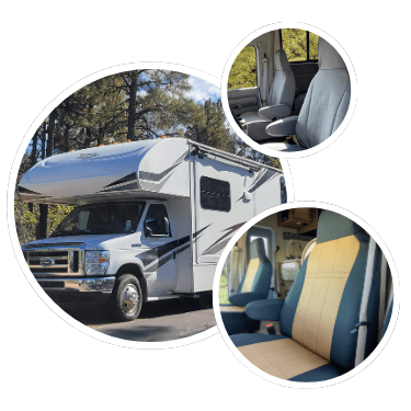 ford e350 & E450 seat covers