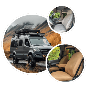 Mercedes Sprinter seat covers