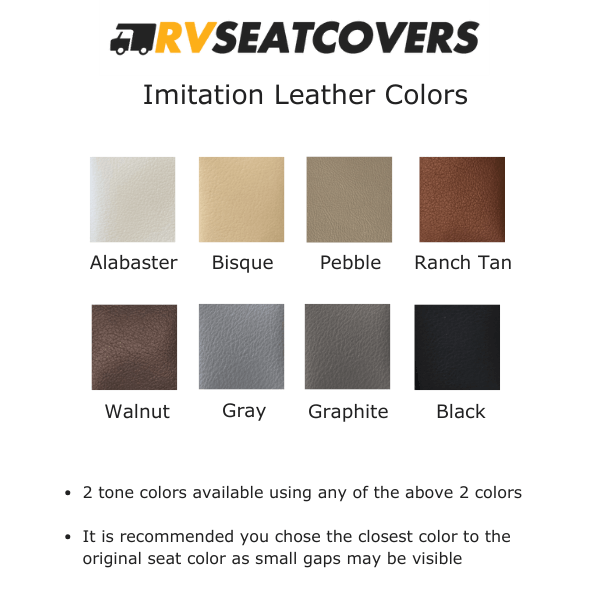 Imitation Leather Color Swatches