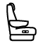 Power Seat Controls on The Right