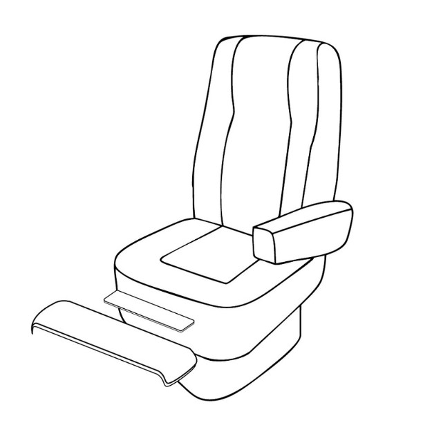 Passenger Footrest Image
