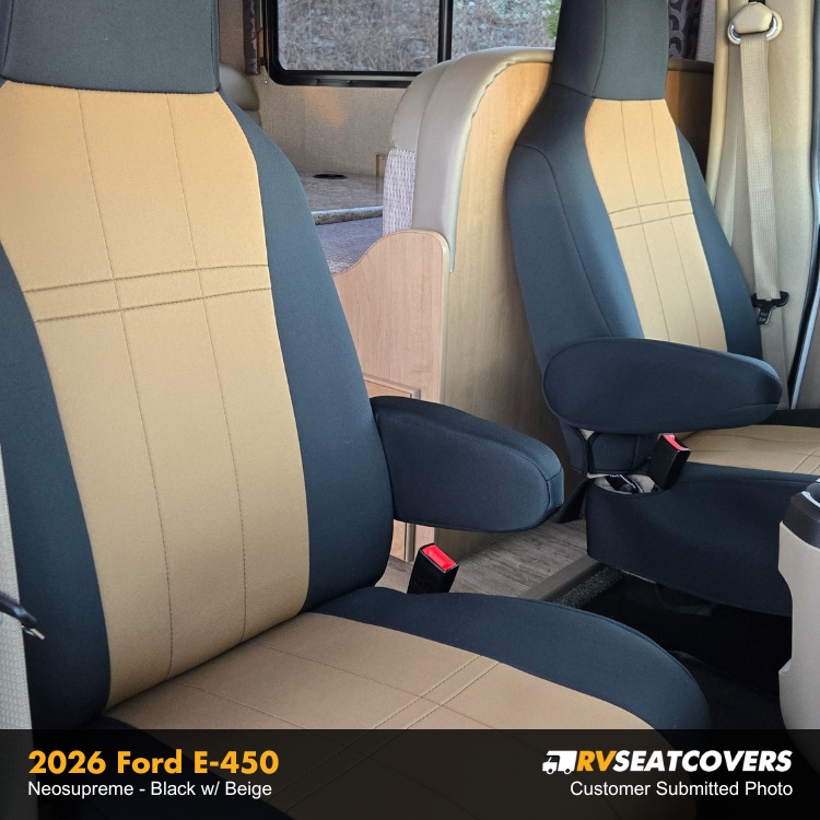 Neoprene seat covers ford E350
