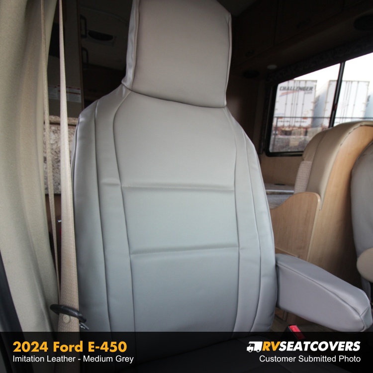 Imitation Leather Seat Covers on Ford E450