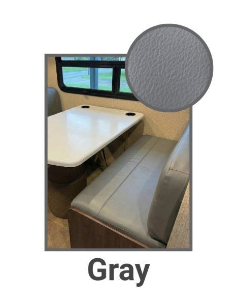 Gray Dinette Covers Fabric Example