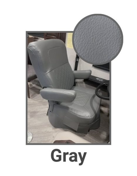 Gray RV Seat Cover