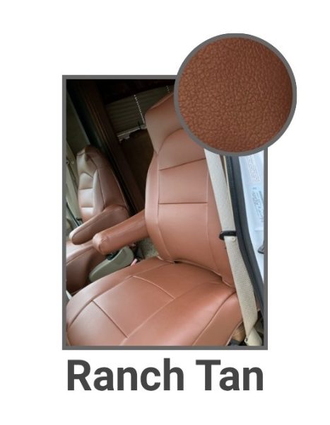 Ranch Tan RV Seat Cover