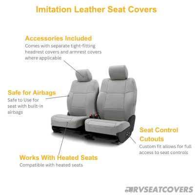 imitation leather seat covers features